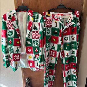 Shinesty Festive Christmas Suit - Red, Green, White